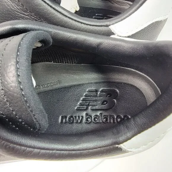 New Balance CT210 Court Shoes Men's 8 Black White Gum CT210PBL